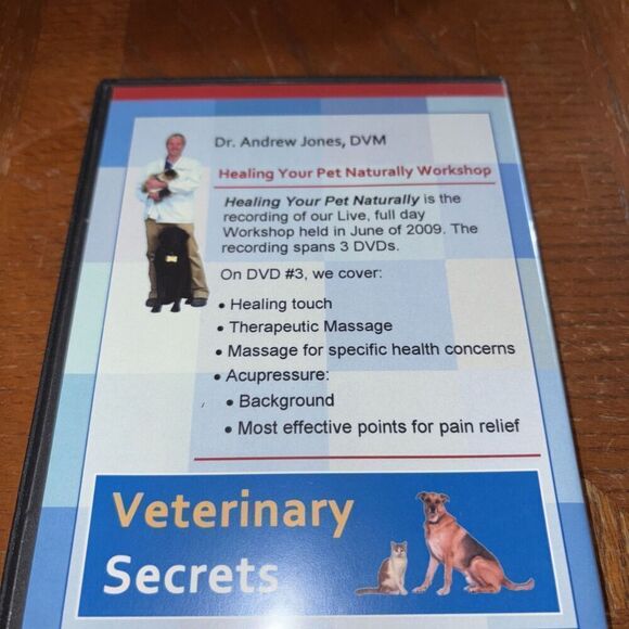 Healing Your Pet Naturally Workshop # 3 DVD Veterinary Secrets Revealed - Picture 2 of 2